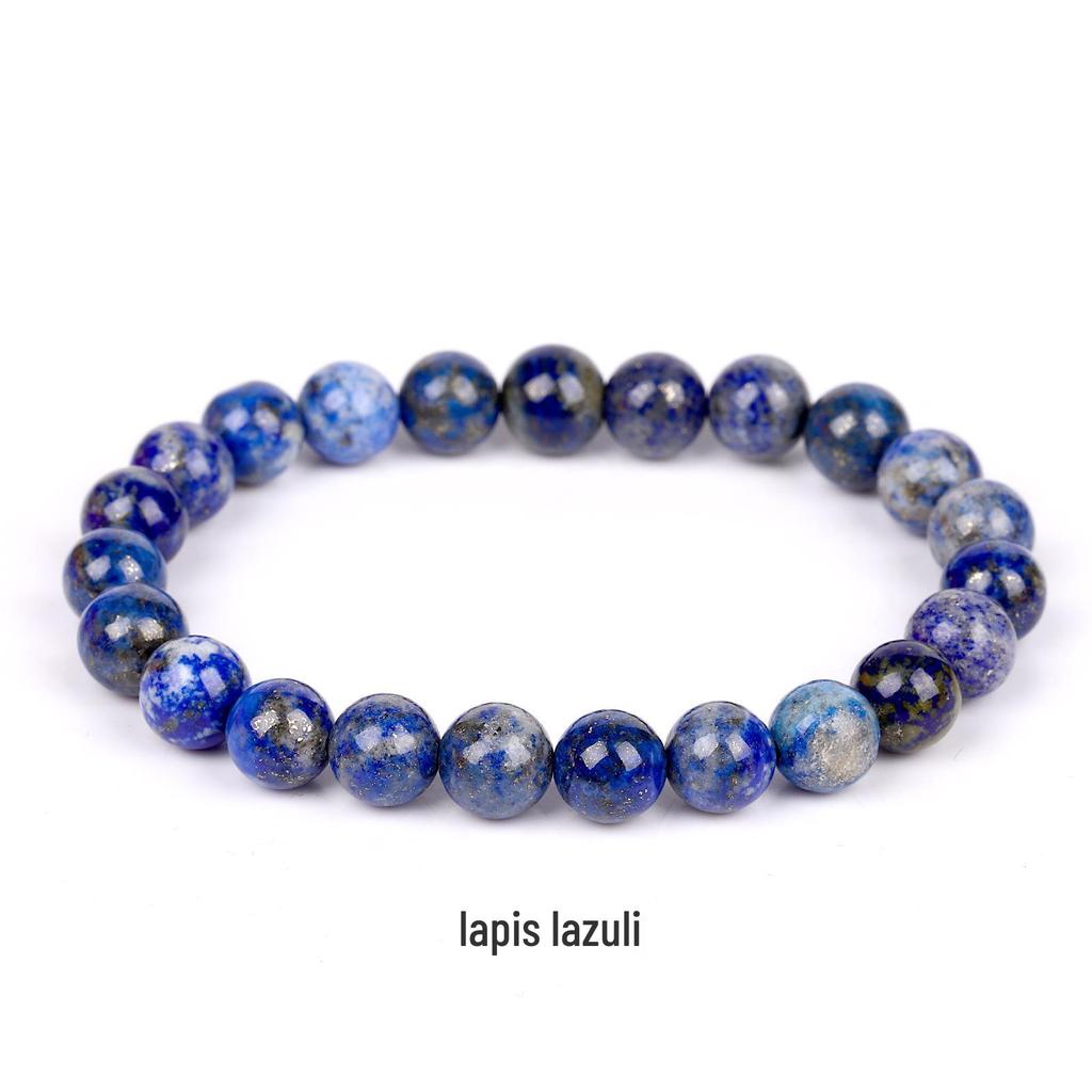 She Yao Natürlicher Kristallachat Tigerauge Armband - Modeschmuck mit einzelnen runden Perlen