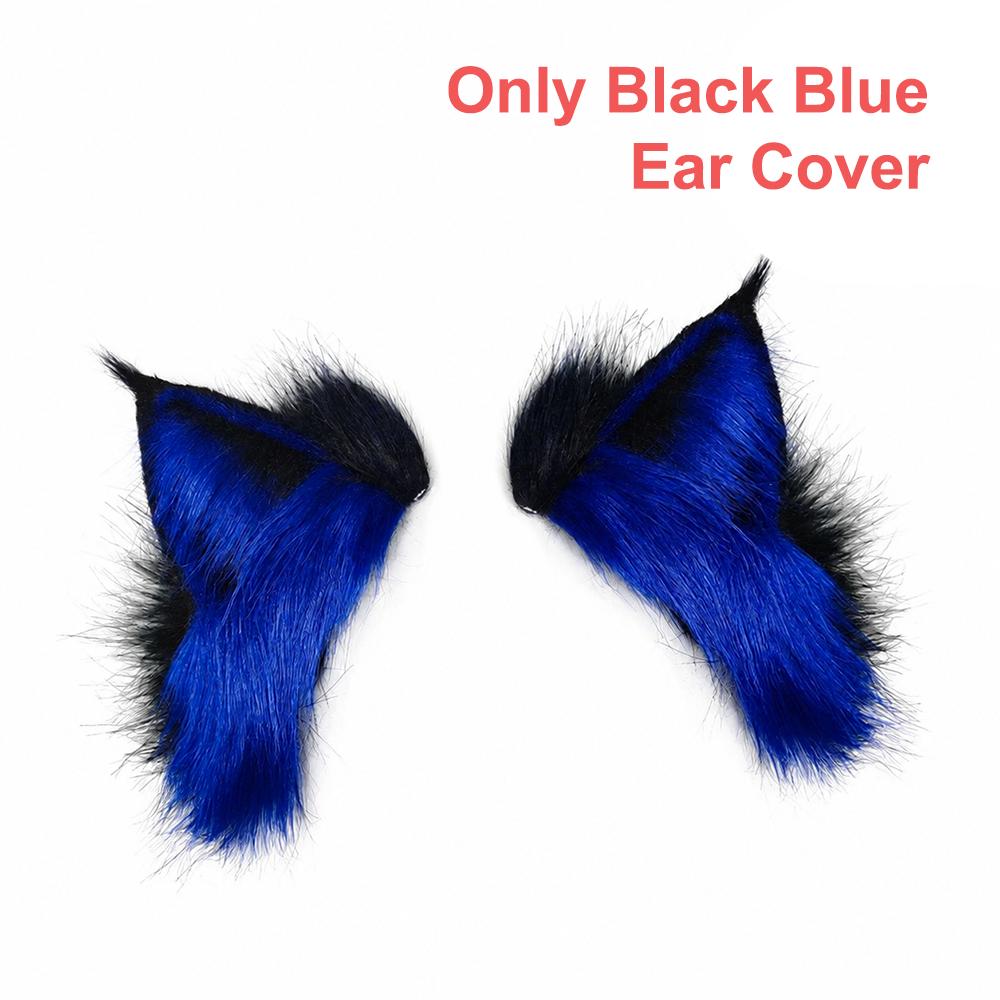 Fluffy Electric Fox Ear Headband Rechargeable Cosplay Headpiece Anime Accessories