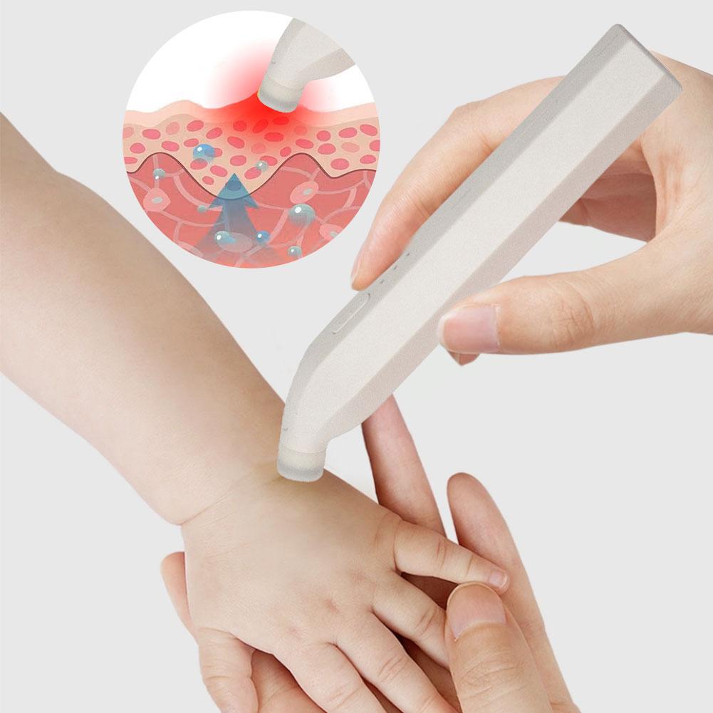 Electronic Mosquito Bite Pen Chemical-Free Bug Bite Itch Relief Pen Anti-Itch Pen for Adult Children for Camping Travel Outdoor