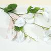 Artificial Flower Bouquet Silk Faux Floral Arrangement for Wedding Home Decor Lifelike Fluffy Petals Bendable Stems Flowers Photo Props