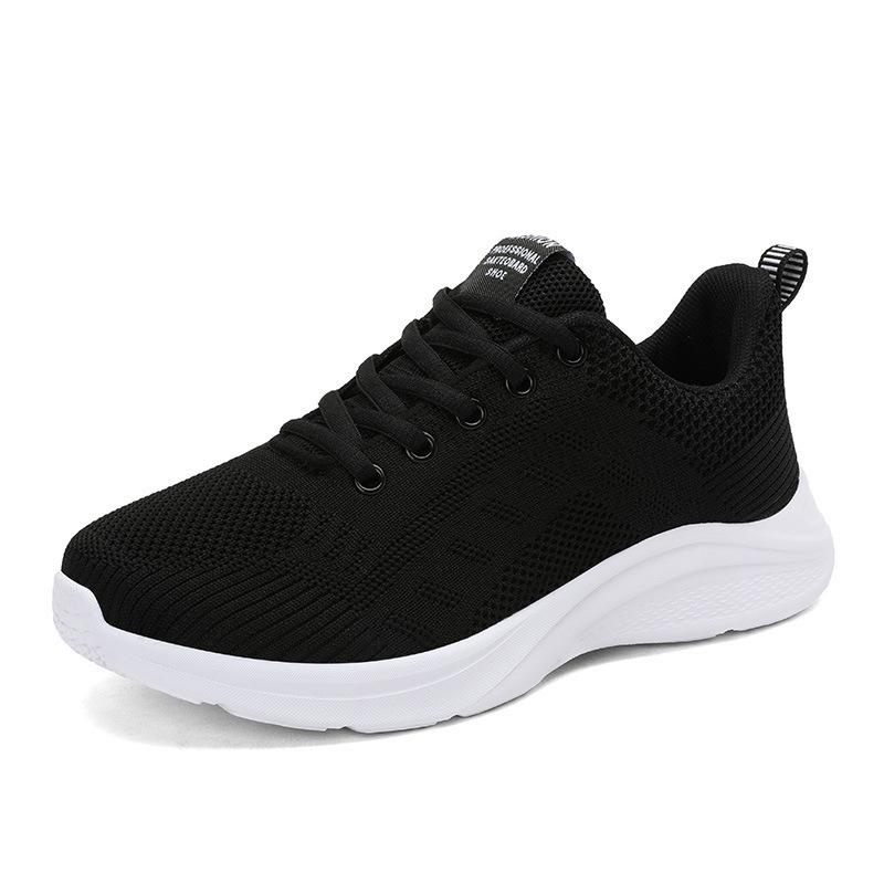 Middle School Students Lightweight Breathable Flying Weaving Casual Shoes Women's Shoes Running Shoes Women Travel Shoes Sports