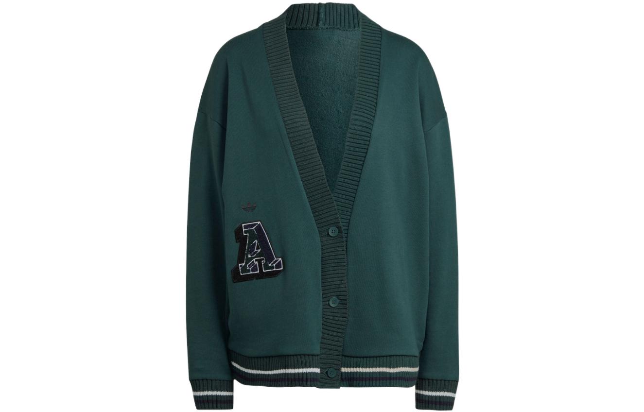 Adidas Originals CLASS Of 72 Knitwear Women s Green V Neck Moderate Other IA8322 S
