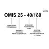 Central Heating Circulation Pump Omis 25-60/180 - Om-Omis25-60
