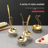Stainless Steel Gold Square Utensil Rest