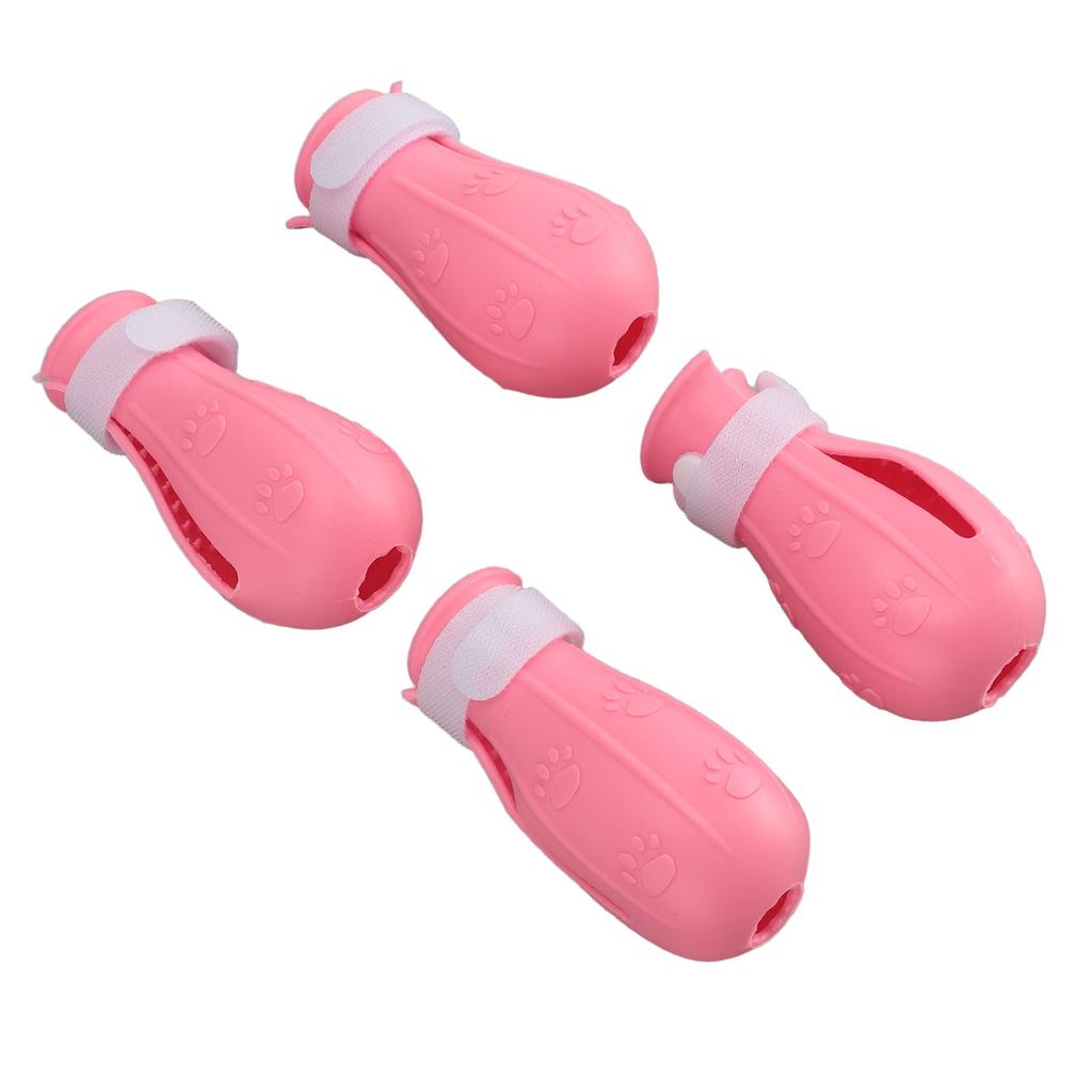 4pcs Silicone Cat Foot Covers Anti Slip Cat Boots Multifunctional Cat Shower Foot Cover Soft Cat Paws Protector Shoes