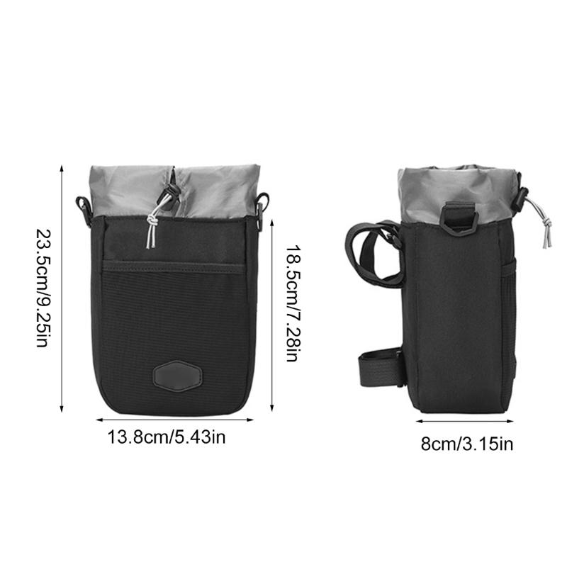 Waterproof Bikes Tube Bag Bikes Handlebars Storage Bag for Cyclings