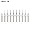 PCB Drill Bits Supplies Trimming Wood Workshop 10pcs Acrylic Aluminium Carbide