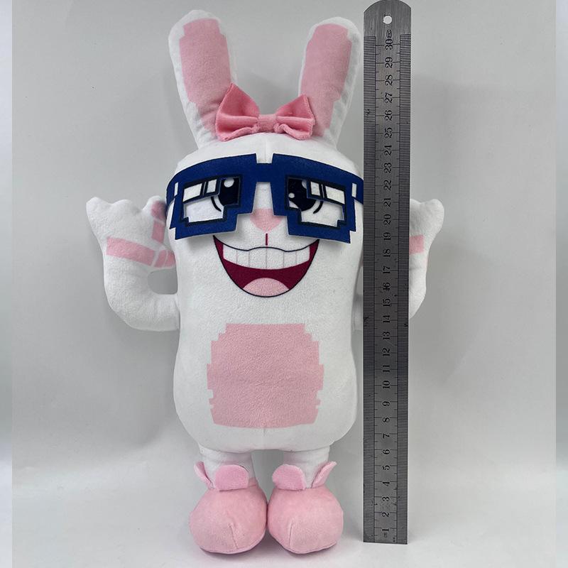 Sahur Steal a Brainrot Plush Rabbit Stuffed Animal Cute Bunny Plushie Soft Toy Gift