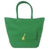 Bolso Tote Pastoral Tote Bag Lona Hecha a Mano Ecología Animal Bordado Resistente Durable Hecho en Japón WB721003 spg031 Verde Ancho 38 x Alto 21 x Profundidad 13cm