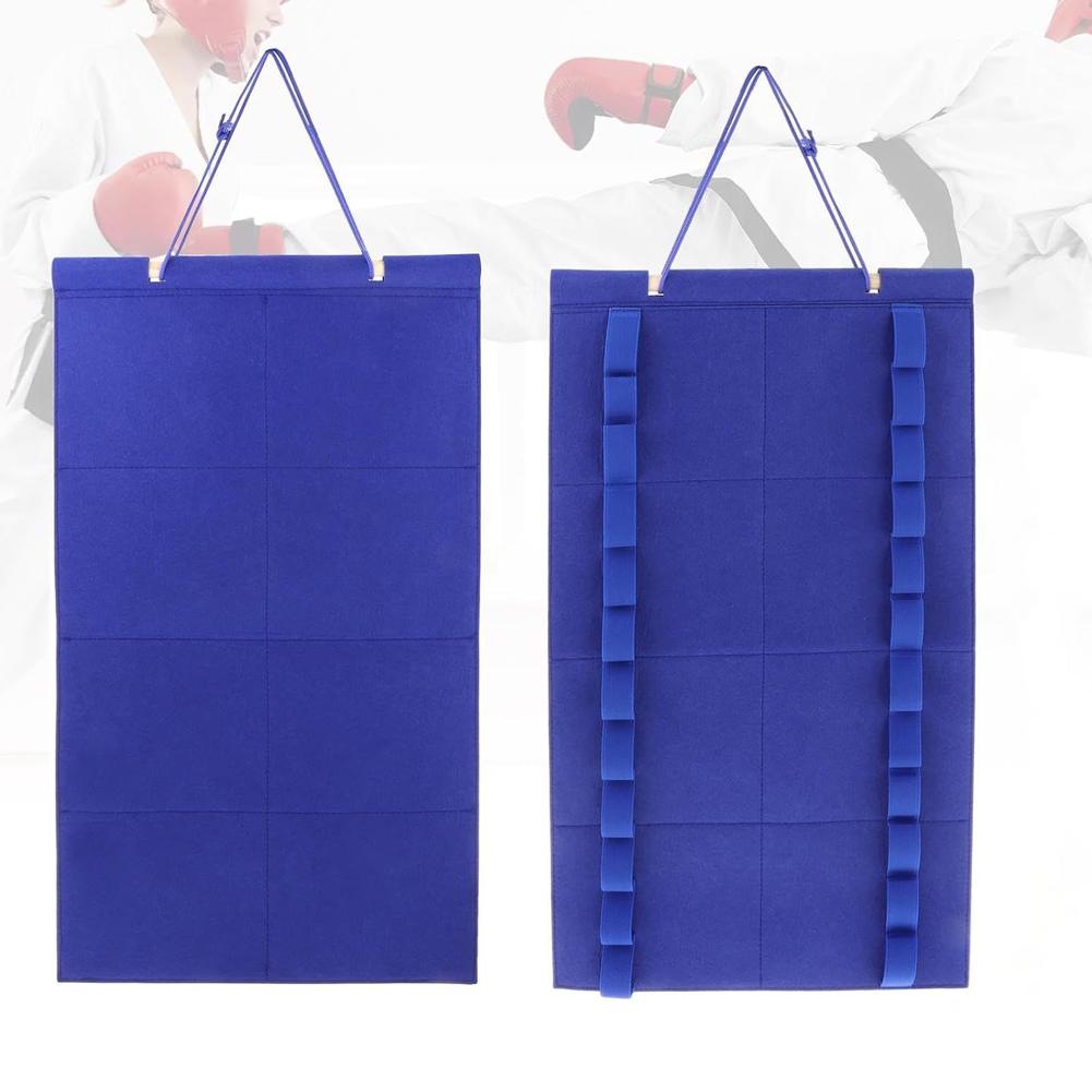 Martial Arts Belts Organizer Karate Belt Display Holder Durable Rack Wall Hanging Taekwondo Belt Storage for Muay Thai Judo