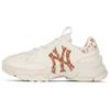 MLB Big Ball Chunky Comfortable Versatile Height Increasing Low Top Dad Shoes Unisex Sneakers Ivory 3ASHBMN3N-50IVS