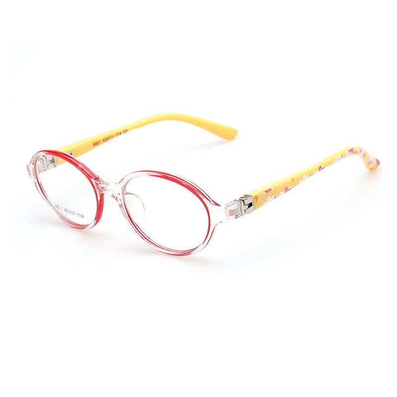 Kids Frames Eyewear Optical Eyeglasses Round Glasses For Children Boys Girls Prescription Lens Infantil Tr 8801
