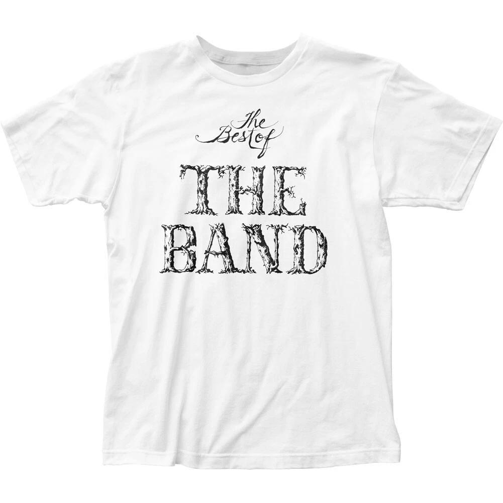 The Band Best Of The Band Mens T Shirt Rock And Roll Classic Band Tee New White