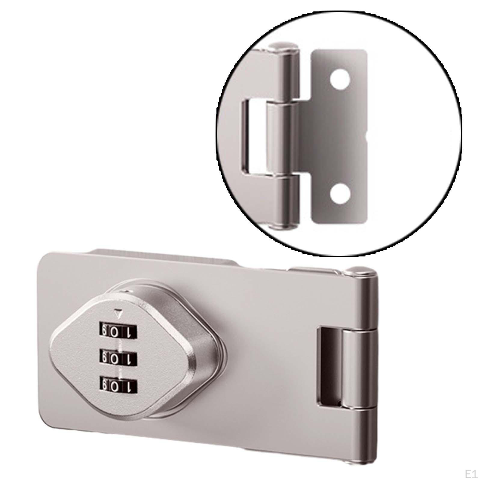 Serratura A Combinazione Senza Chiave Per Armadi · Lega Di Zinco · Password 3 Cifre Display · Bianca