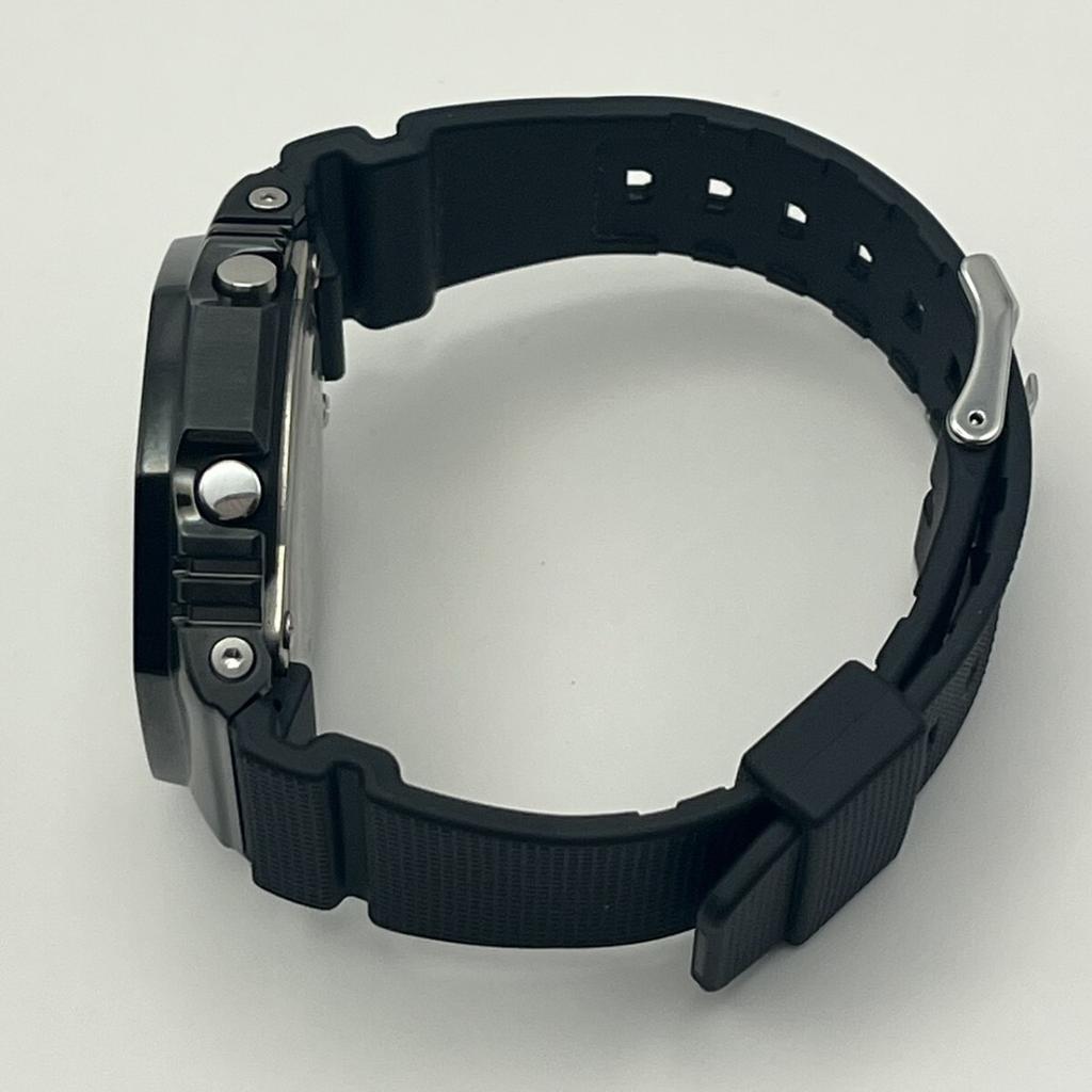 CASIO Black Metal Bezel Watch with Instruction Manual and Box / G-SHOCK GM-2100LXB-1AJF