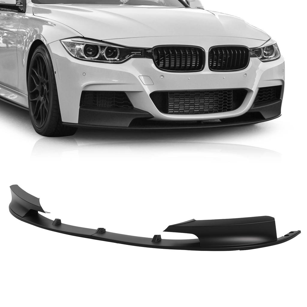 2 szt. Rozdzielacz Wargi Splittera Zderzaka Przedniego Zestaw Body Deflektor Pasuje do Serii 3 F30 F35 2012-2018