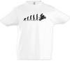 Motorcycle Evolution Boys Kids Boys T-Shirt Human Fun Driver Motocross Biker Bike MC Club