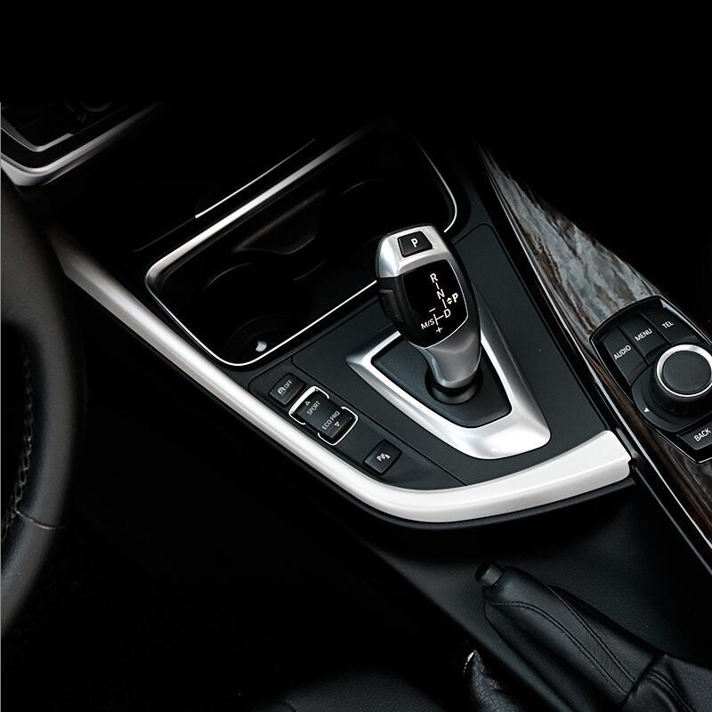 For BMW 3 4 Series 3GT F30 F32 F34 Car Styling Interior Gearshift AC CD Button Panel Door Armrest Decoration Cover Trim Sticker MQHWD1