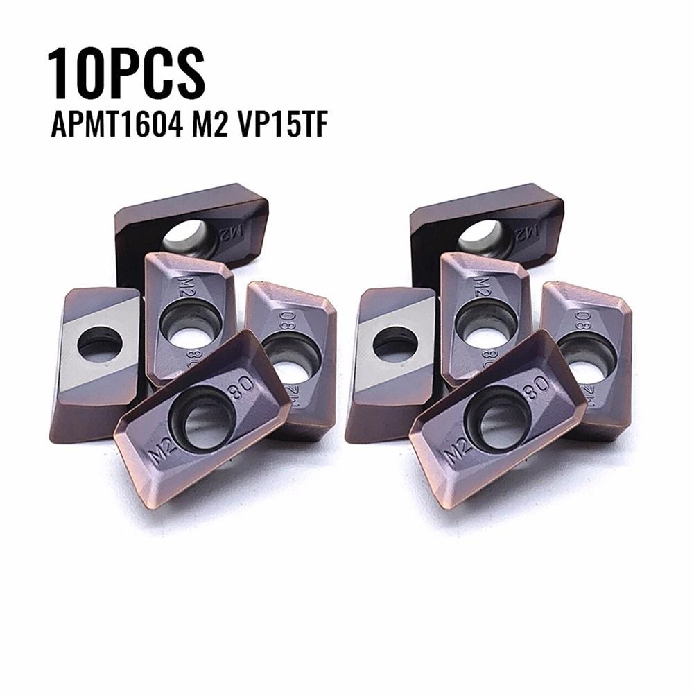 10pcs APMT1604PDER-M2 VP15TF Carbide Inserts CNC