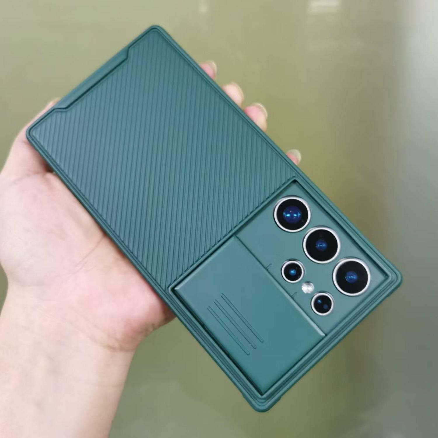 

Чехол для Samsung S25 Ultra Магнитный Беспроводная Зарядка Защита Камеры Слайдер Ударопрочный Coque для Samsung S24 Ultra Magsafe Чехол Galaxy S25 Ultra зелёный