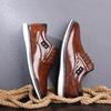 Fashion Men's Business Leather Shoes Brand Casual Dress Shoes Fashion Office Shoe Lace Up Oxford Flats New Sneakers Casual Leather Shoes
