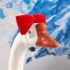 1 Set Christmas Porch Goose Outfits Outdoor Garden Lawn Yard Goose Statue Winter Santa Claus Elf Dress Xmas Holiday Party Dress-up Clothing