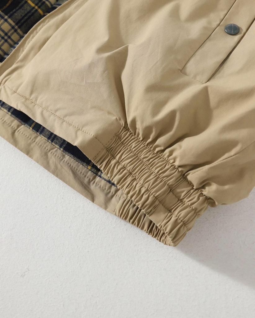 Unisex RL Pony Dicke Reversjacke - Klassische Retro Bestickte Baumwollmode.