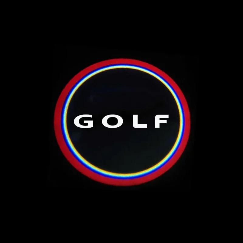 2026 Neu Für VW VOLKSWAGEN 2 Stück LED Auto Tür Willkommensleuchten Logo Courtesy Projektor Ghost Shadow Lampe für VOLKSWAGEN VW GOLF 6 7