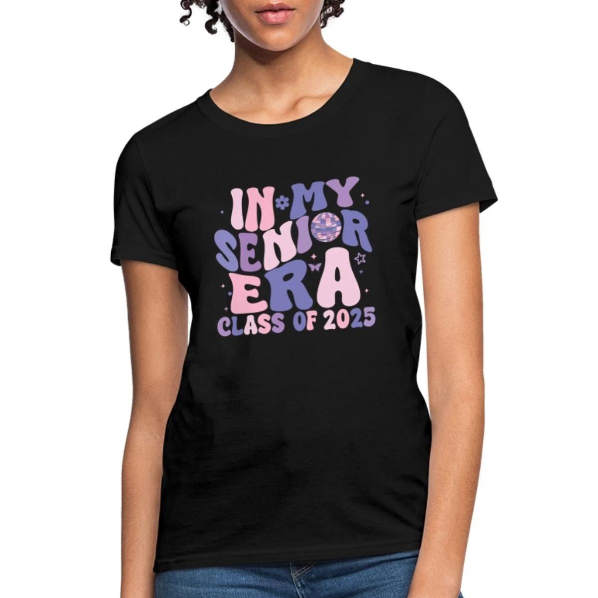 In My Senior Era Class Of 2025 Senior Graduation Gift Women s T-Shirt XXL