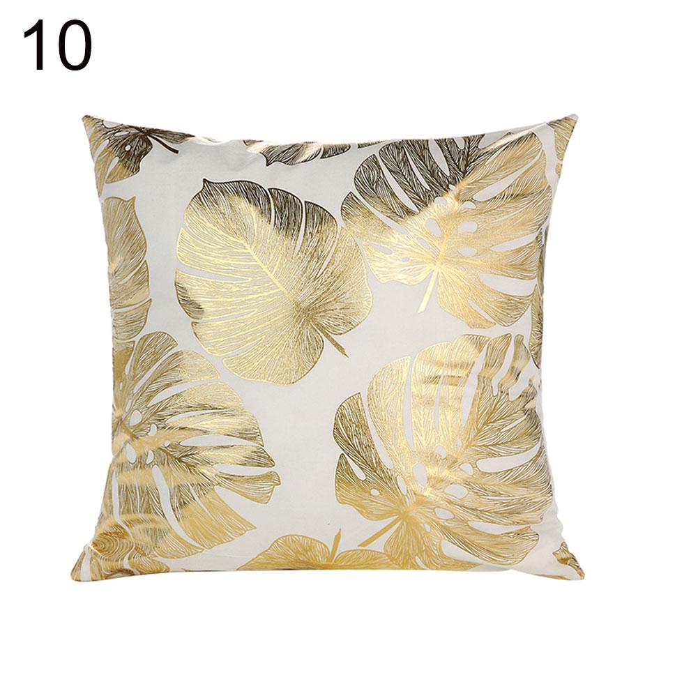 leaf pattern cushions