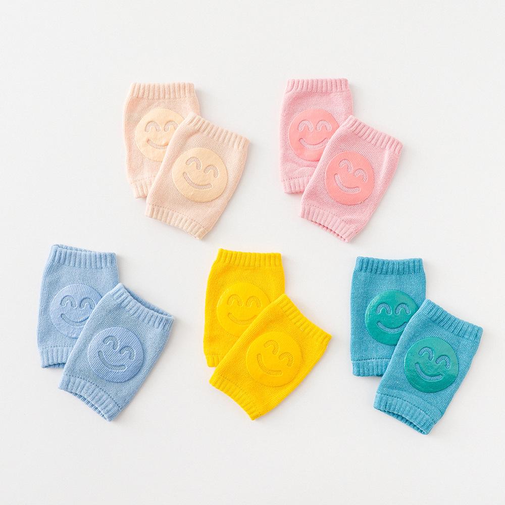 Cartoon Mesh Baby Knee & Elbow Pads for Crawling and Walking