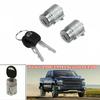 2Pcs Car Door Lock Cylinders with Keys for Chevrolet C1500 C2500 C3500 K1500 K2500 K3500 GMC Yukon Exterior Parts