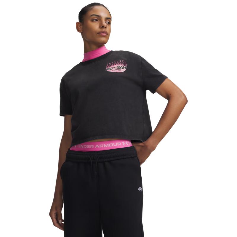 Женская футболка с коротким рукавом для бега Under Armour Halo L