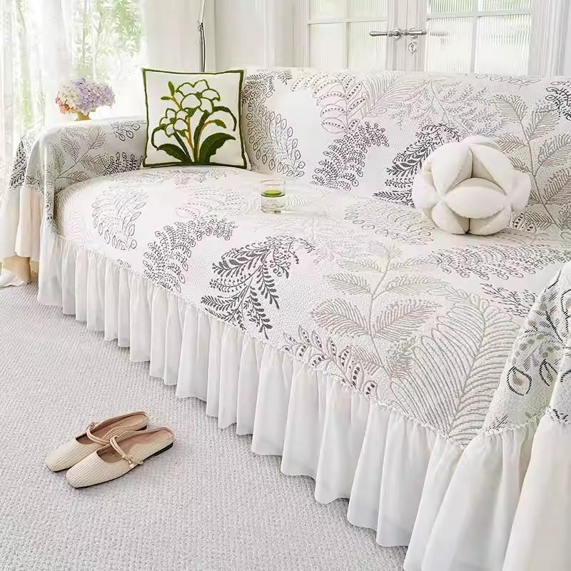 

Цельный чехол на диван из шенилла, универсальный для четырех сезонов, 2025 новинка, пылезащитный и устойчивый к кошкам плед-чехол для дивана 180*130cm