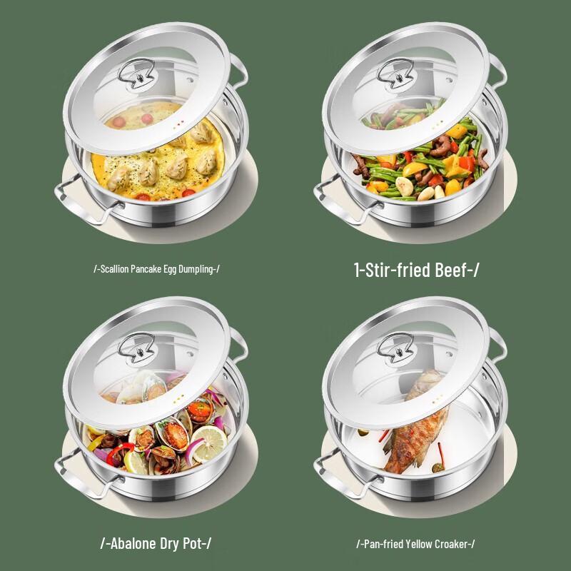 Bernice Sass 24cm Stainless Steel Multi-Purpose Stewpot