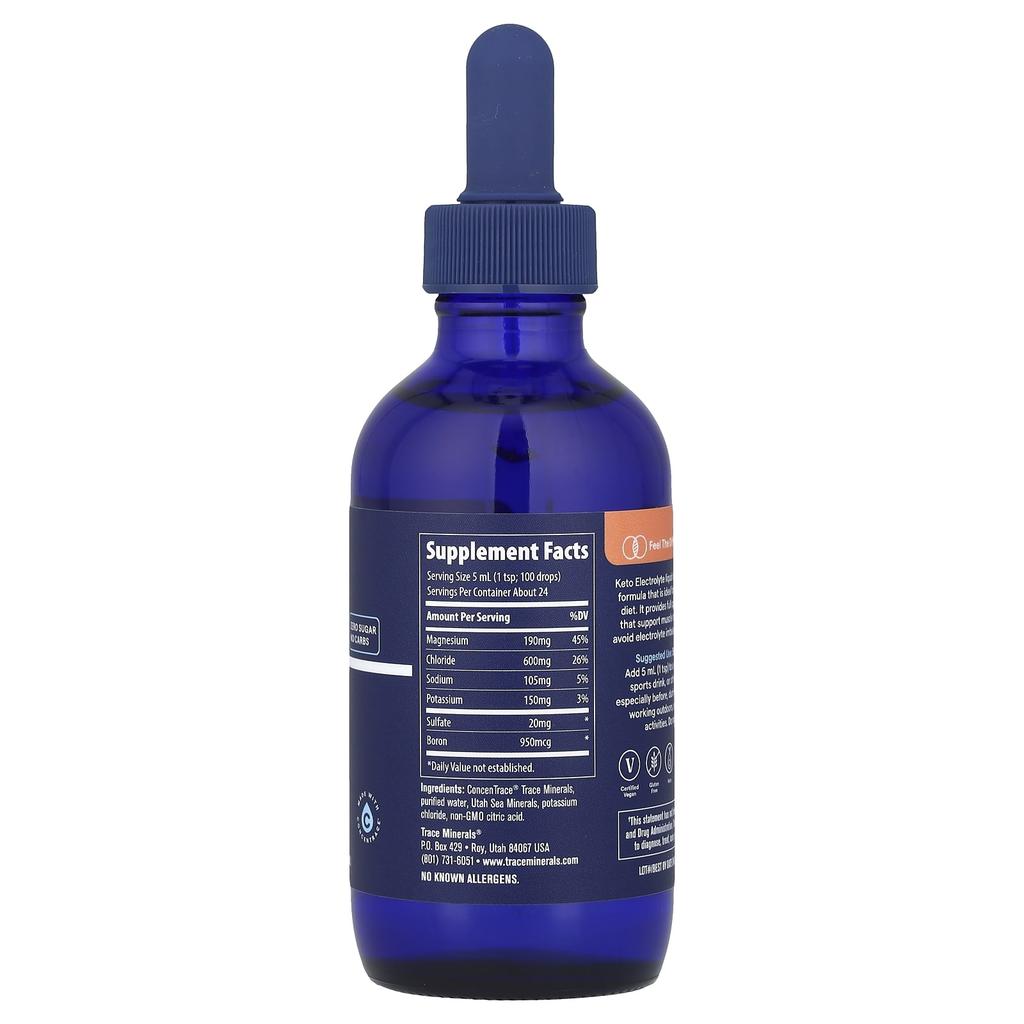 Keto Electrolyte Drops, 118Ml (4Fl Oz)