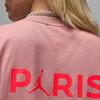 Jordan Paris Saint-Germain Round Neck Pullover Fashion Versatile Short Sleeve T-Shirt Women T-Shirt Rust-Pink FV7749612