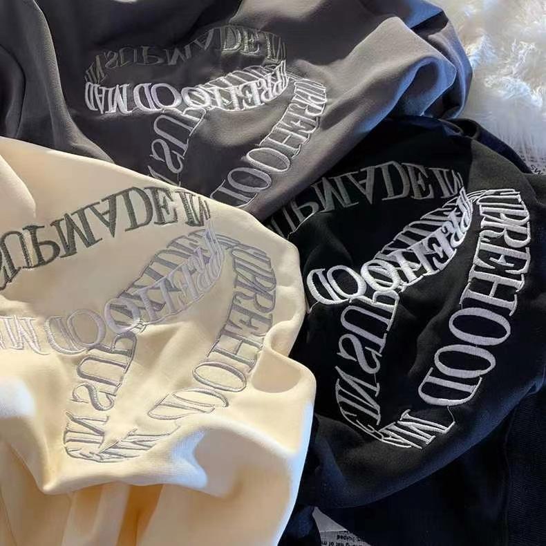 

2025 new zipper hooded sweater American jacket women s loose oversize couple cardigan early autumn thin XL сірий колір