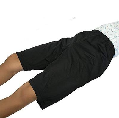 Calças de proteção absorventes e impermeáveis para enurese noturna, perfeitas para usar por baixo das calças de pijama no inverno (tamanho adulto P)