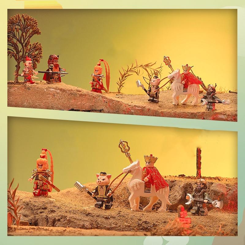 Tang Monk Sun Wukong And Zhu Bajie Model Toys For Kids