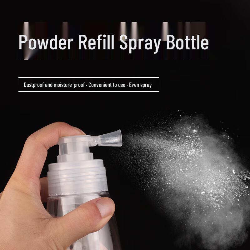 Powder Spray Bottle for Prickly Heat, Body Powder & Cat Litter Deodorizer