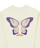 GRAVER [Unisex] Butterfly Sweatshirt_Cream