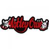 Motley Crue Dr Feelgood Logo Woven Cut Out Patch