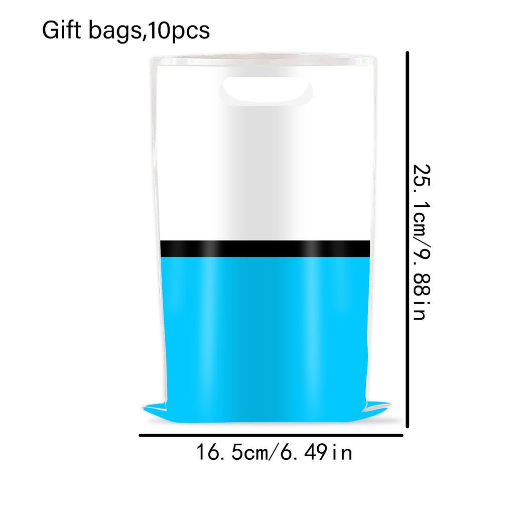 Labubu Capybara Themed Childrens Party Favor Bags With Glitter Handle For Birthday Celebrations