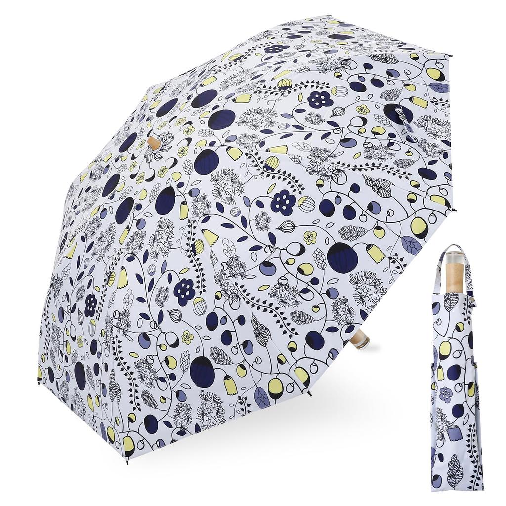 Ogawa Mini Folding Umbrella for Sun and Design that Can Be Carried as a Long UV Protection Rate Shading Rate Over Heat Shielding Safe Hand Favorite