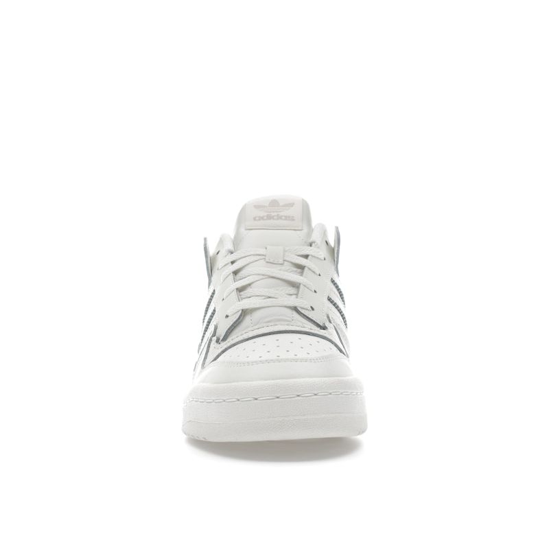 Adidas Forum Low CL Core Белые кроссовки унисекс Cloud-White Grey-One IH7828