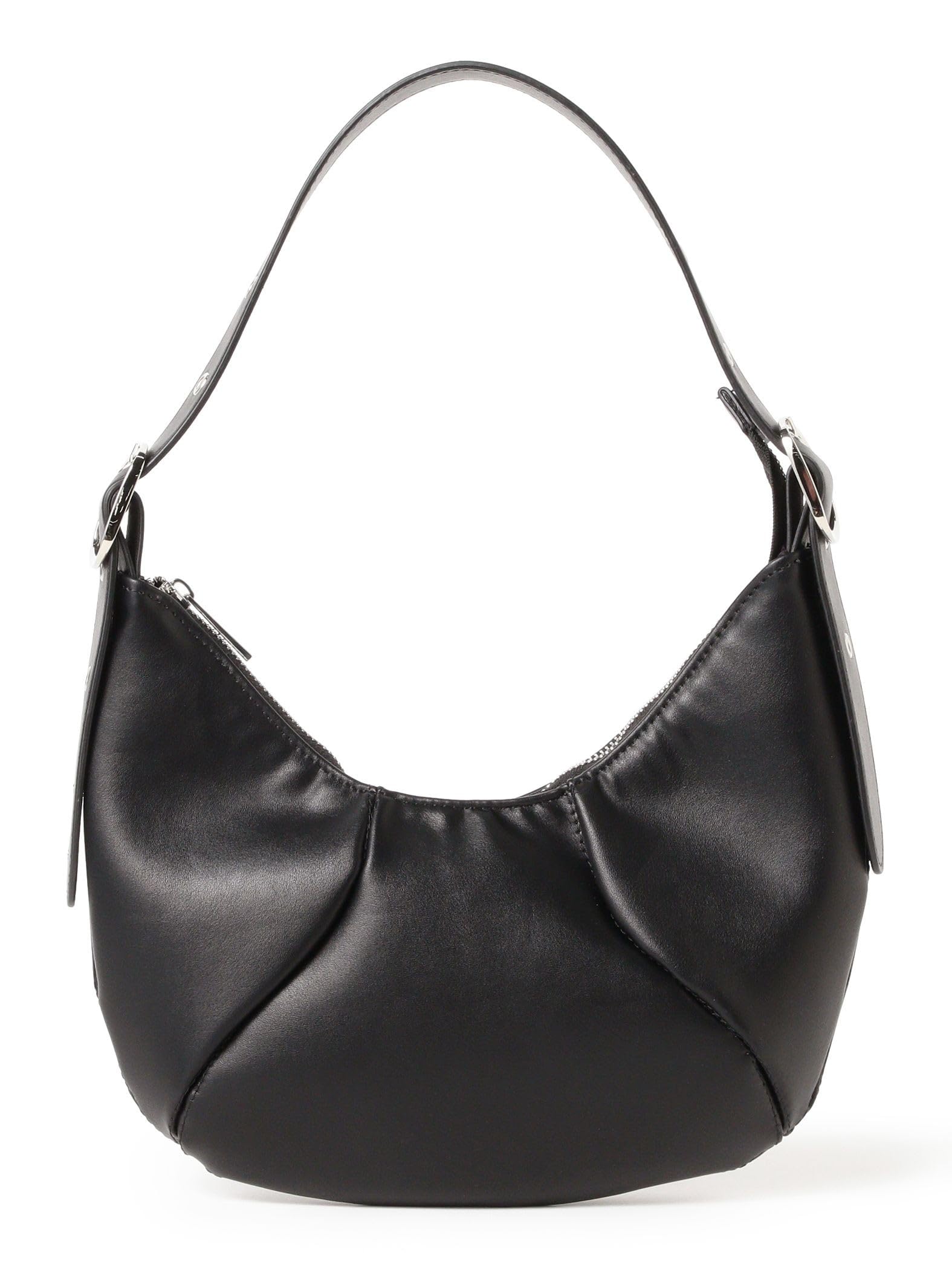 

B:MING LIFE STORE by BEAMS Leather Back Belt Handle Bag, Women s, Black, One Size