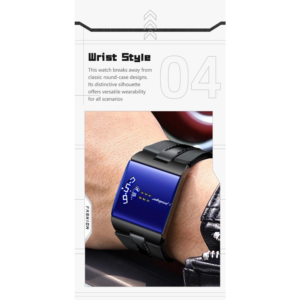 POEDAGAR High Quality Man Watch Waterproof Casual Watch Sports Leather Quartz Watches Male+Box