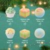 6PCS Aromatherapy Bath Bombs Stress Relief  Relaxation Scented Shower Bath Salt Ball for Valentine's Day/Birthday Gift