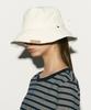 RE RHEE Adjustable Strap Bucket Hat White
